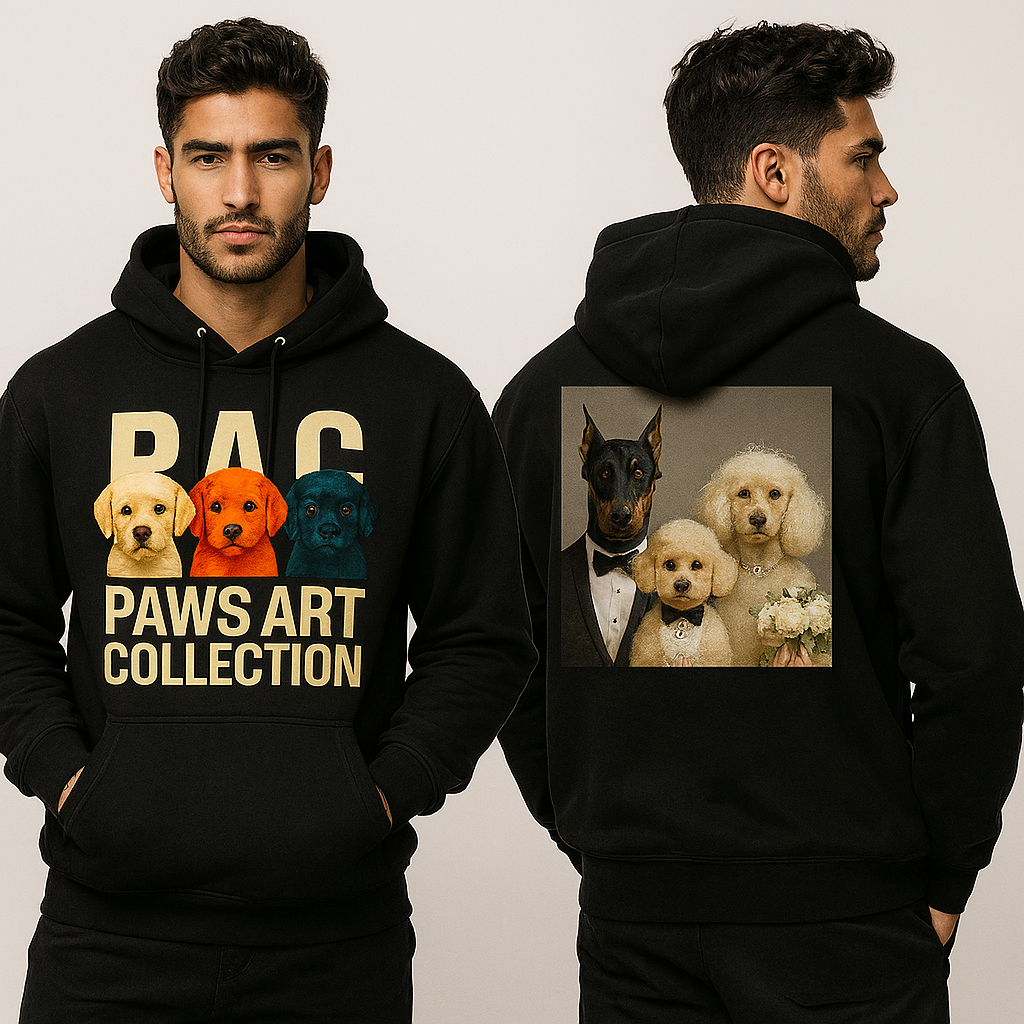 PAWS Art Collection Hoodie (Family Photo)